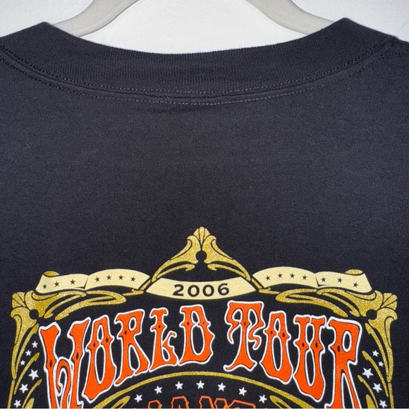 Vintage Rare 2006 Barry Bonds 2XL Shirt  Hit The Sky World Tour Giants  MLB Y2K - Picture 5 of 8